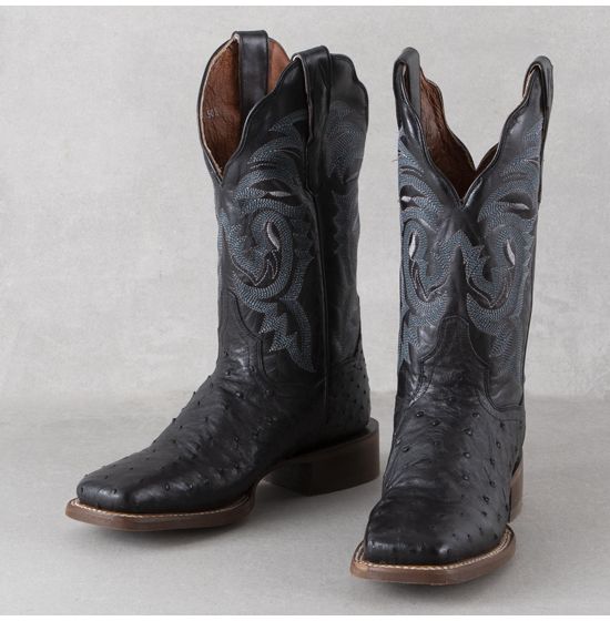 Dan post black ostrich on sale boots