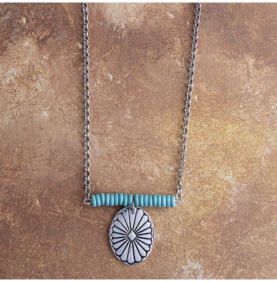 Concho pendant deals