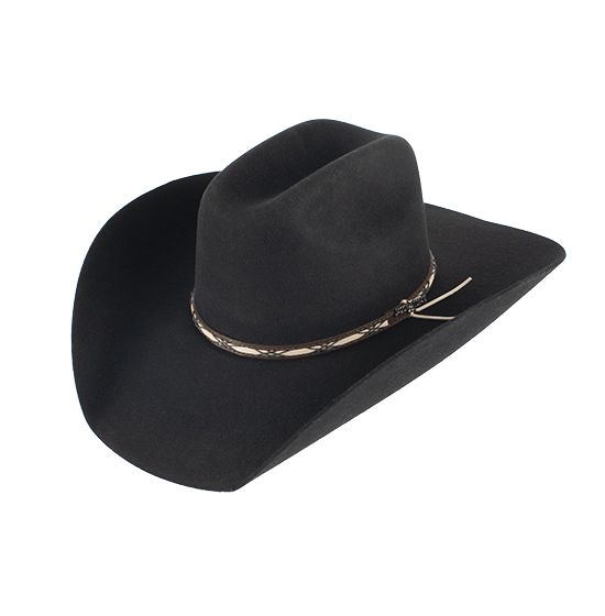Resistol Jason Aldean Black Amarillo Sky Felt Hat