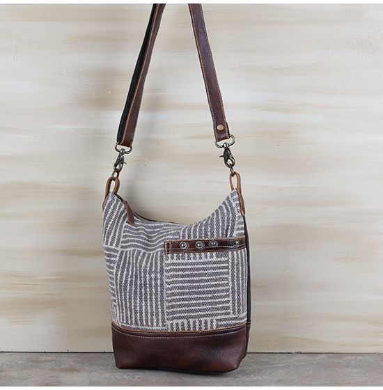 Morning Frost Crossbody Tote