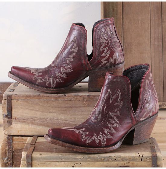 ariat dixon red