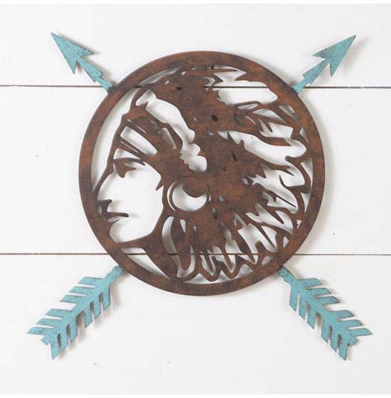 Indian Head Wall Decor