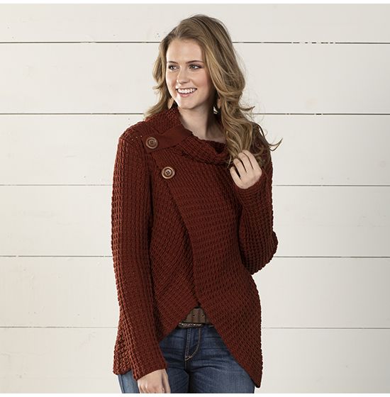 Panhandle Rust Sweater