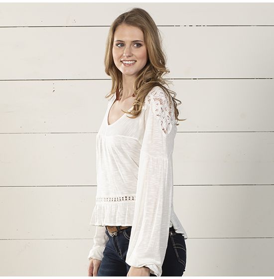 Wrangler Winter White Top