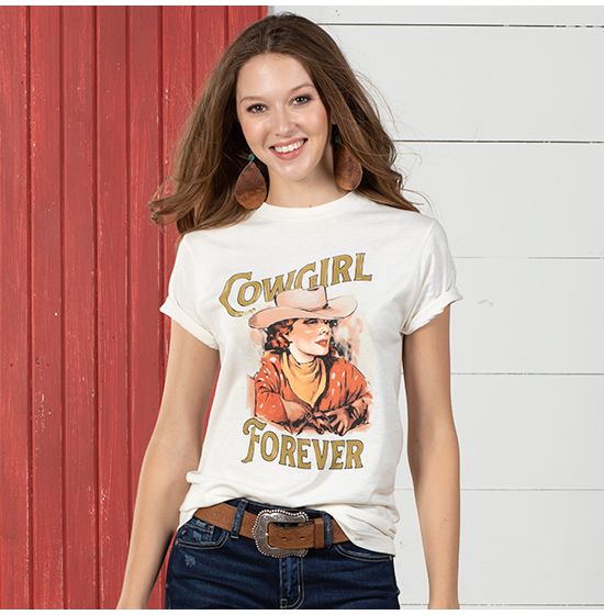 Cowgirl Forever Tee Shirt