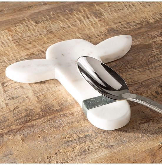 Bessie the Cow Marble Spoon Rest