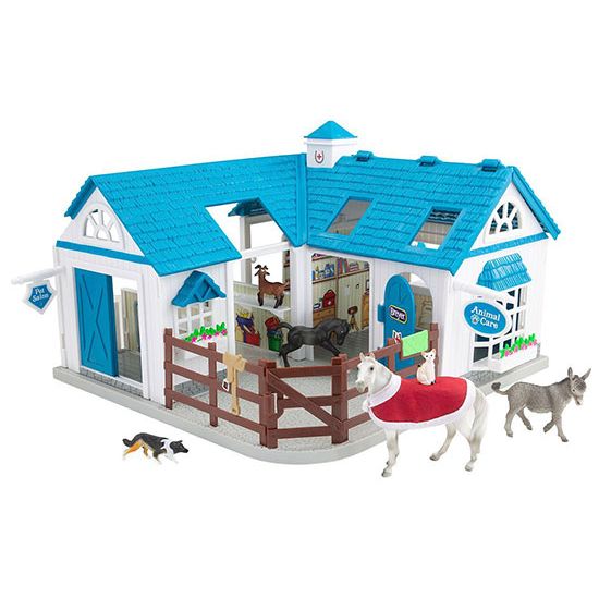 Breyer Dog House Play Set W/ Accessories 