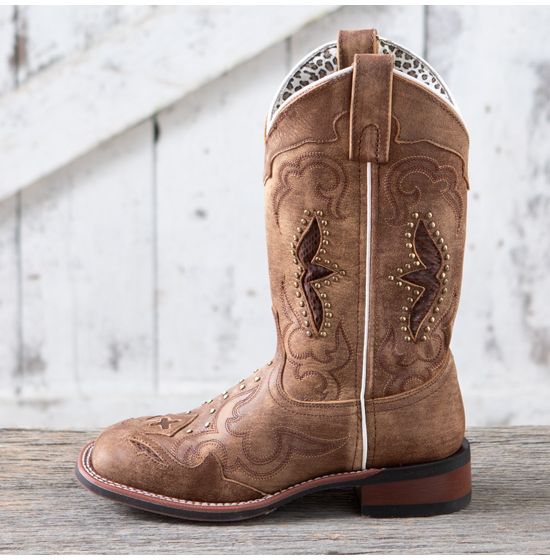 Laredo Tan Spellbound Boots - Cowgirl Delight