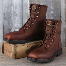 Ariat square toe lace up hot sale work boots