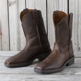 Ariat Oiled Rowdy Brown Ridgeback Rambler Boots