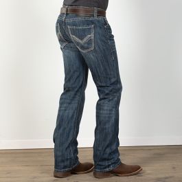 Rock and roll hot sale denim pistol straight