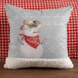 Wicklow Christmas Pillow - Snowman