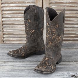 Roper Belle Sanded Inlay Boots
