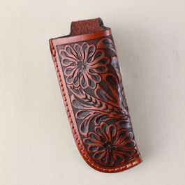 Floral Knife Sheath with knife included – Texas Saddlery