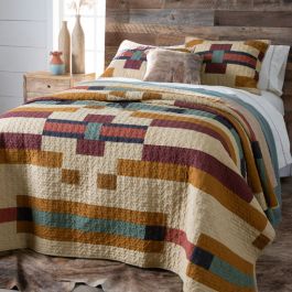 Pendleton Saddle Mountain Pieced Quilt Set