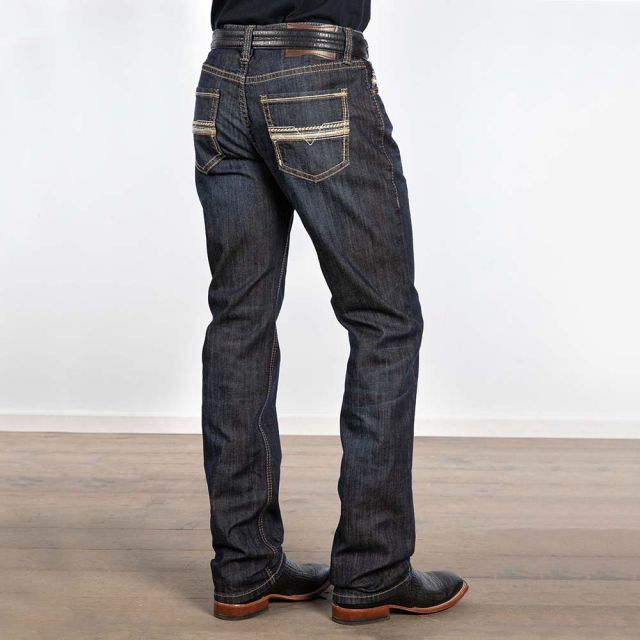 Rock & Roll Denim Double Barrel Straight Bold V Straight Jeans