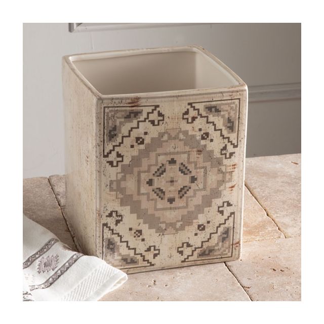 Paseo Road by HiEnd Accents Dakota Ceramic Tissue Box Cover