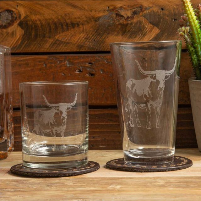 Cowboy Drinking Glasses