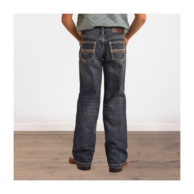 Rock & Roll Denim Cowboy Raised Double V Jeans