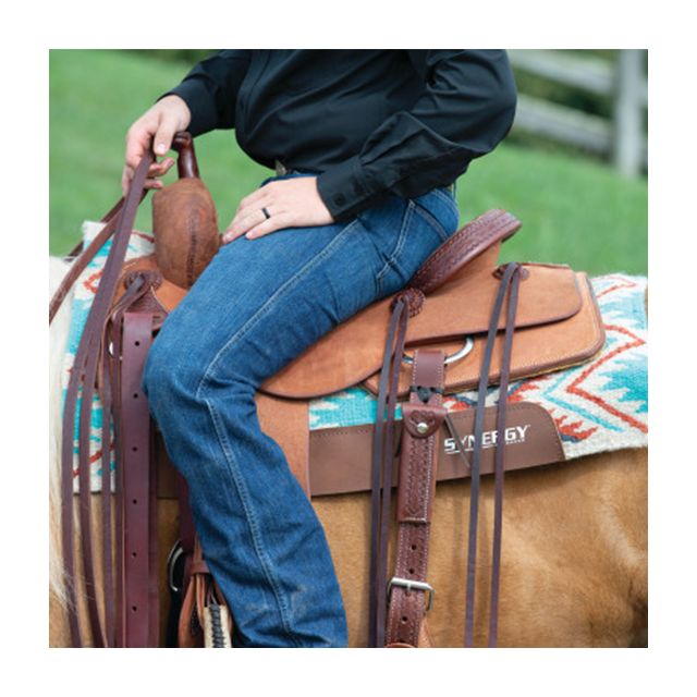 Weaver Leather Synergy Flex Contour Performance Saddle Pad - Turnout Blankets and Sheets