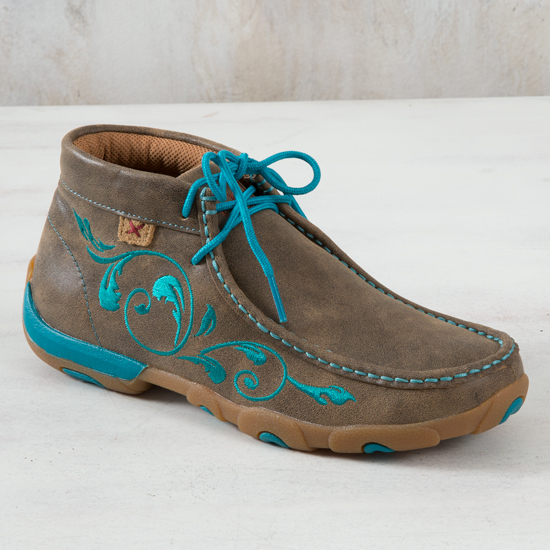 turquoise twisted x shoes